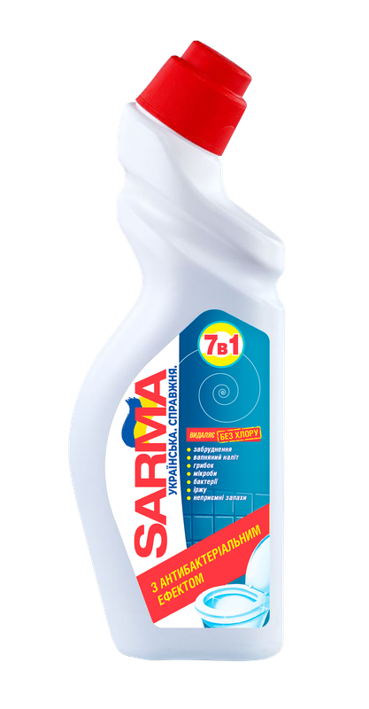 Засіб чистильний для сантехніки SARMA 750 мл